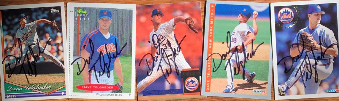 Dave Telgheder TTM Autograph Success