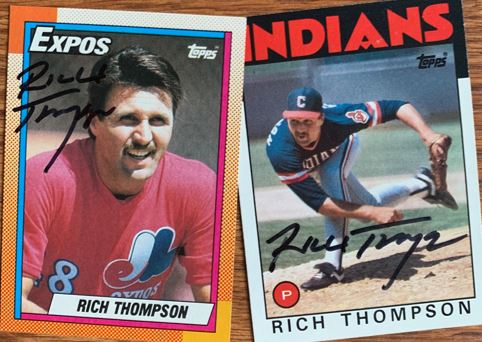 Rich Thompson TTM Autograph Success