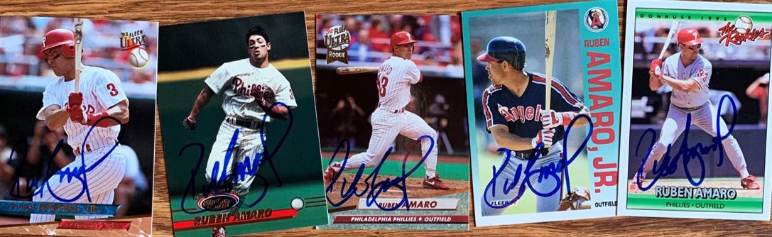 Ruben Amaro TTM Autograph Success