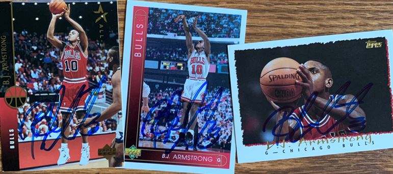 BJ Armstrong TTM Autograph Success