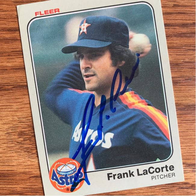 Frank LaCorte TTM Autograph Success