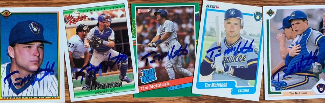 Tim McIntosh TTM Autograph Success