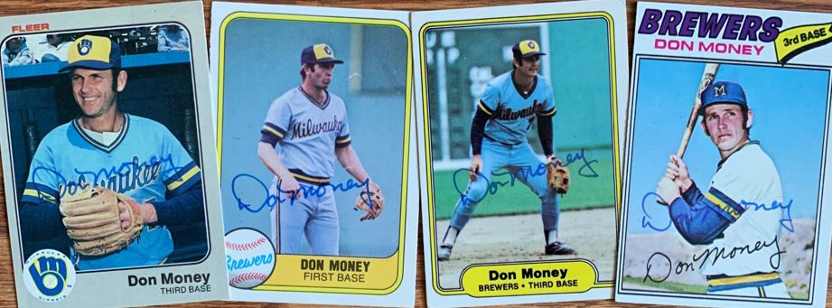 Don Money TTM Autograph Success