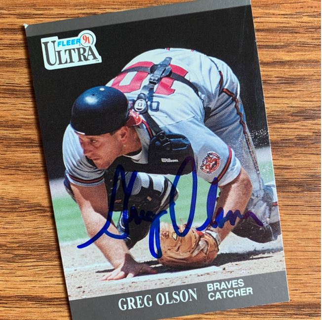 Greg Olson TTM Autograph Success