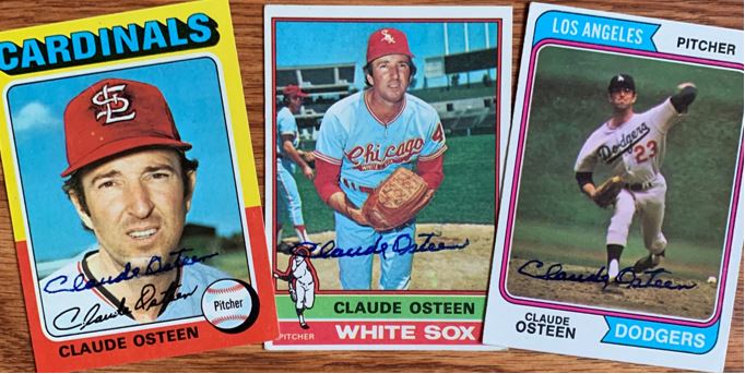 Claude Osteen TTM Autograph Success