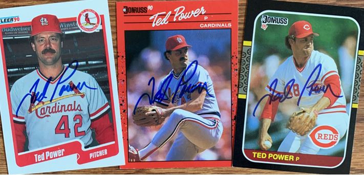 Ted Power TTM Autograph Success