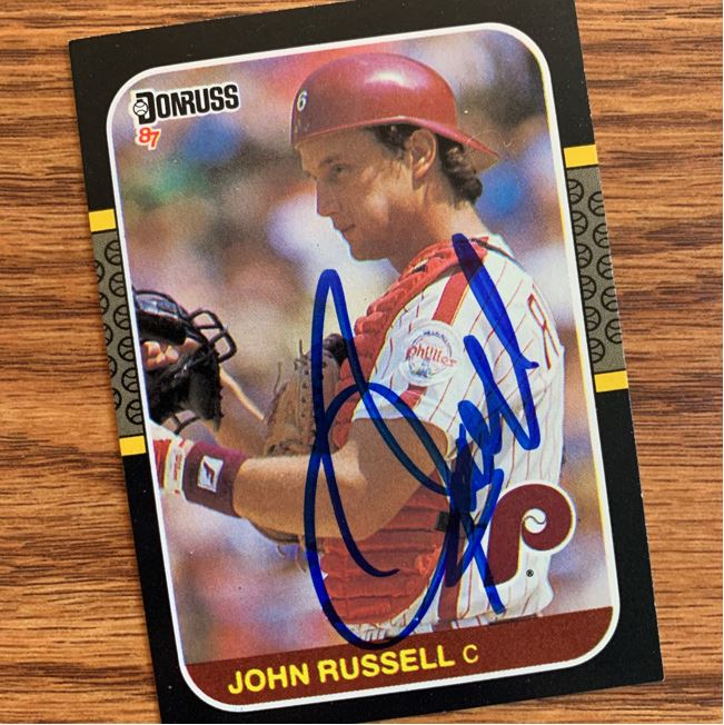 John Russell TTM Autograph Success