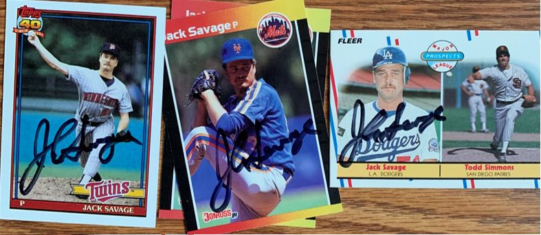 Jack Savage TTM Autograph Success