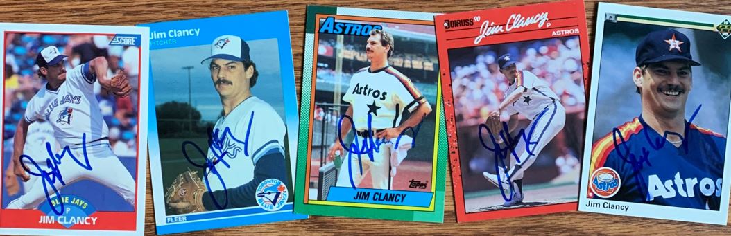 Jim Clancy TTM Autograph Success