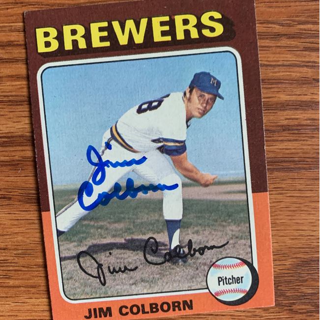 Jim Colborn TTM Autograph Success
