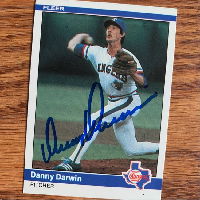 Danny Darwin TTM Autograph Success