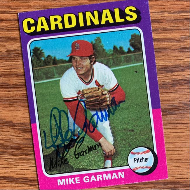 Mike Garman TTM Autograph Success