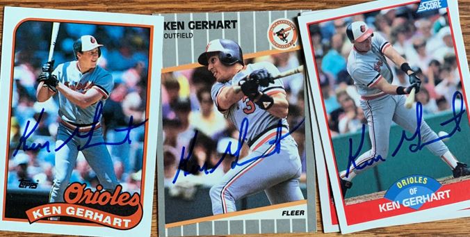 Ken Gerhart TTM Autograph Success