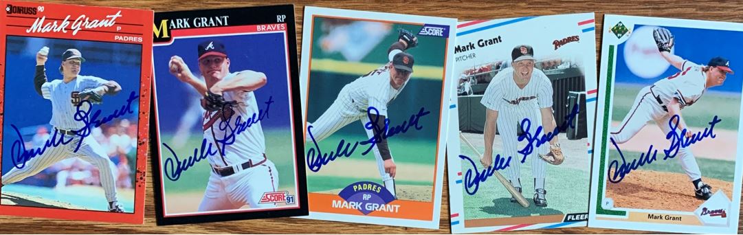 Mark Grant TTM Autograph Success