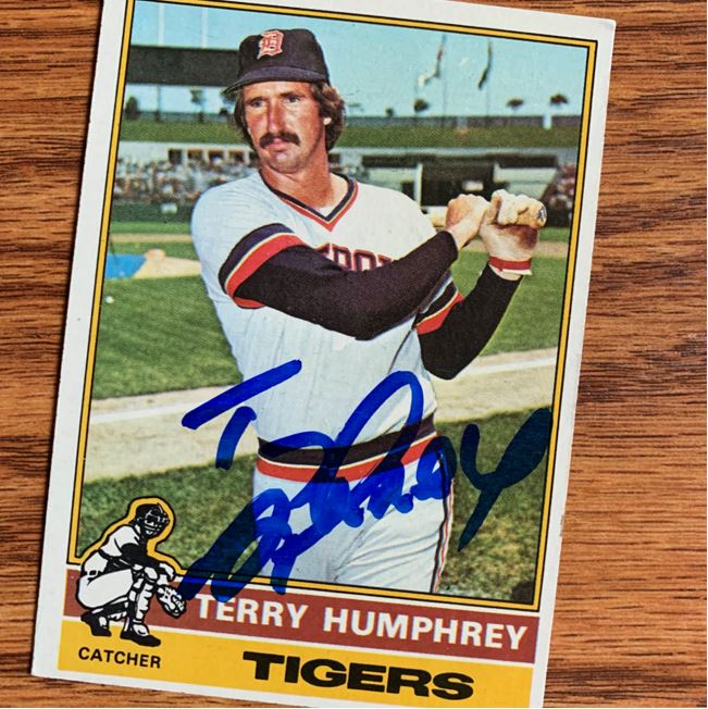 Terry Humphrey TTM Autograph Success
