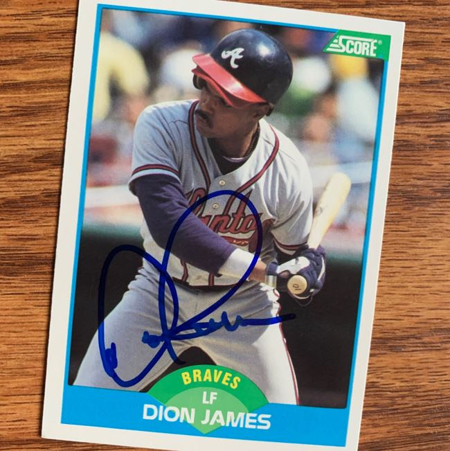 Dion James TTM Autograph Success