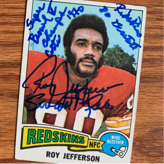 Roy Jefferson TTM Autograph Success