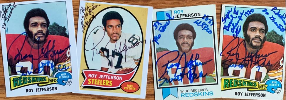 Roy Jefferson TTM Autograph Success