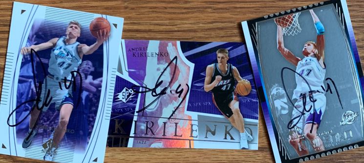 Andrei Kirilenko TTM Autograph Success