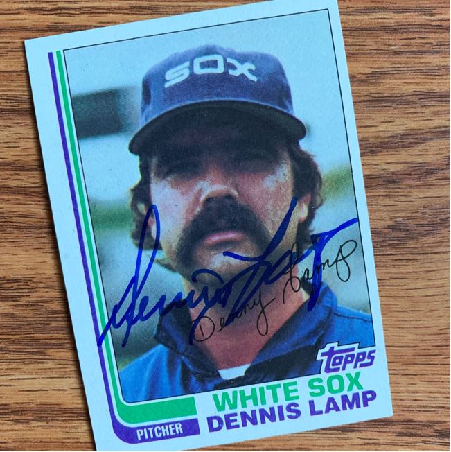 Dennis Lamp TTM Autograph Success