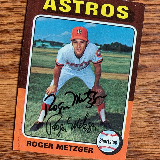 Roger Metzger TTM Autograph Success