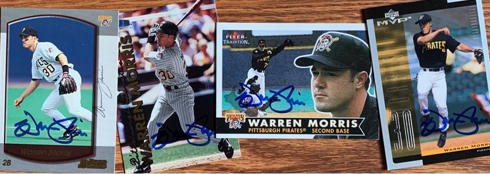Warren Morris TTM Autograph Success