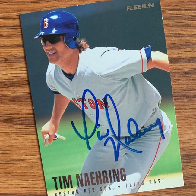 Tim Naehring TTM Autograph Success