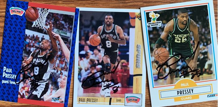 Paul Pressey TTM Autograph Success