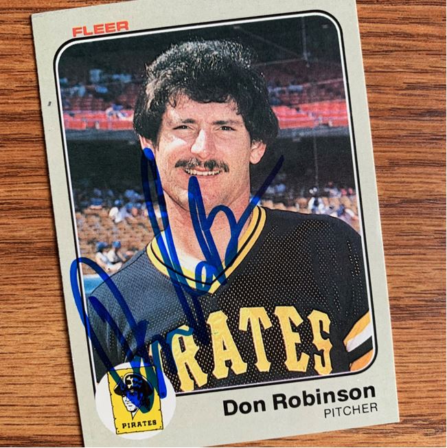 Don Robinson TTM Autograph Success