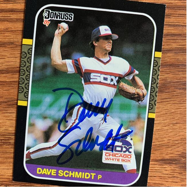 Dave Schmidt TTM Autograph Success