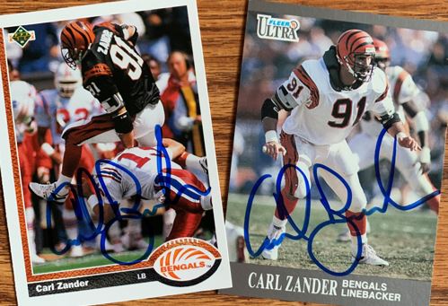 Carl Zander TTM Autograph Success