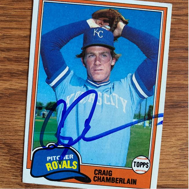Craig Chamberlain TTM Autograph Success