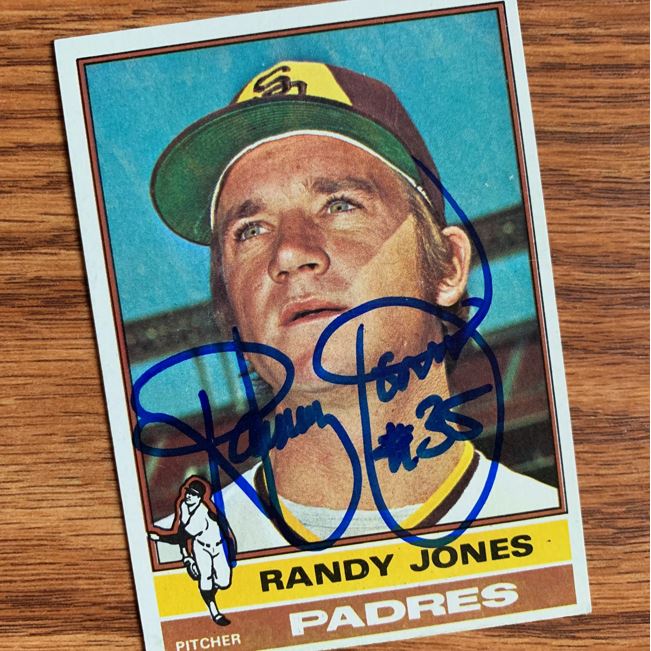 Randy Jones TTM Autograph Success