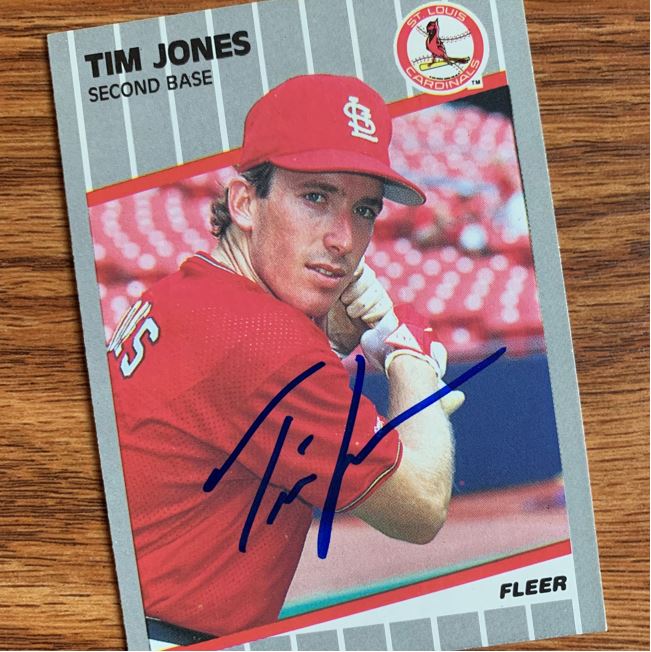 Tim Jones TTM Autograph Success