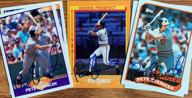 Pete Stanicek TTM Autograph Success