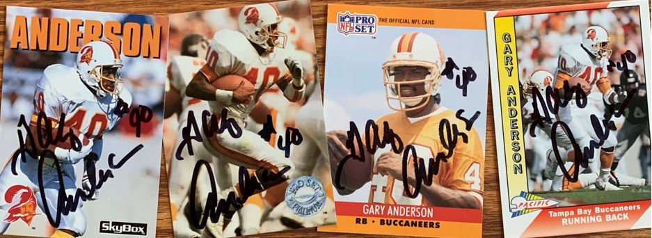 Gary Anderson TTM Autograph Success