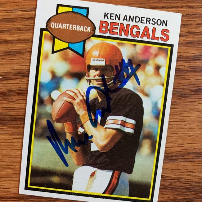 Ken Anderson TTM Autograph Success