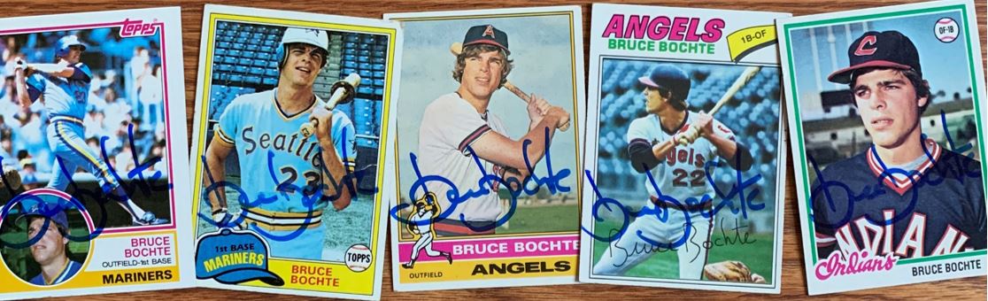 Bruce Bochte TTM Autograph Success