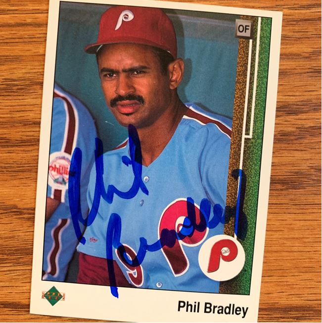 Phil Bradley TTM Autograph Success