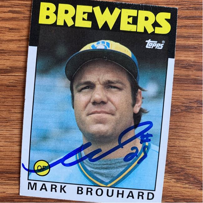 Mark Brouhard TTM Autograph Success