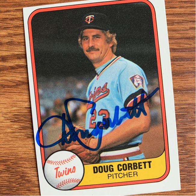 Doug Corbett TTM Autograph Success