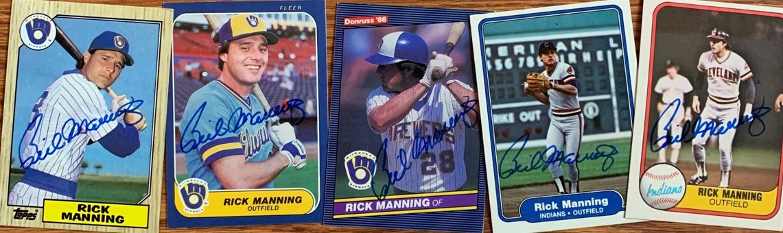 Rick Manning TTM Autograph Success