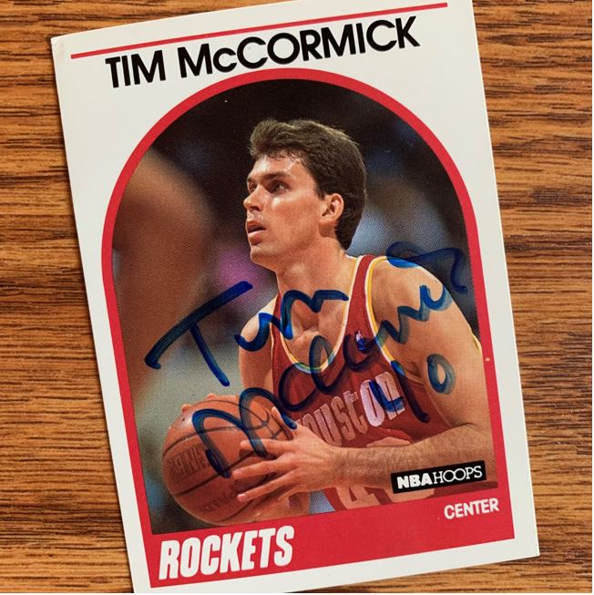 Tim McCormick TTM Autograph Success