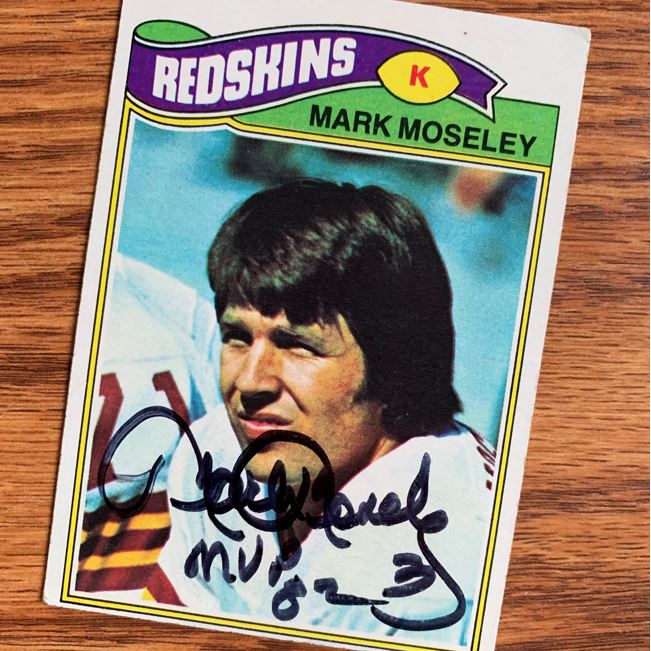 Mark Moseley TTM Autograph Success