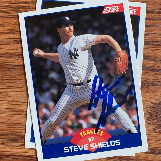 Steve Shields TTM Autograph Success