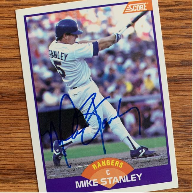Mike Stanley TTM Autograph Success