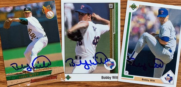 Bobby Witt TTM Autograph Success