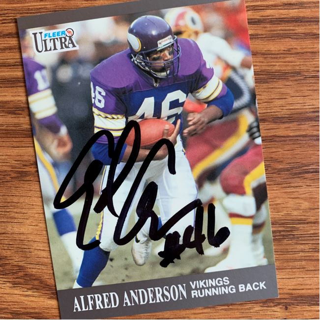 Alfred Anderson TTM Autograph Success