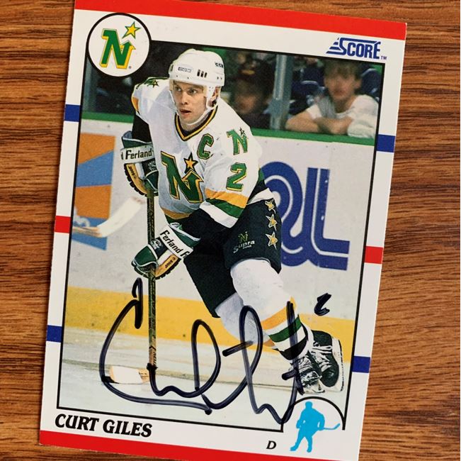 Curt Giles TTM Autograph Success