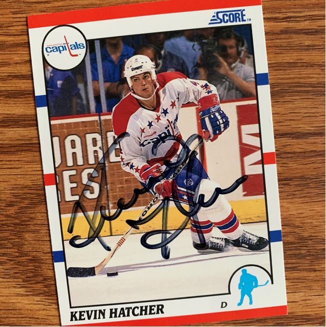 Kevin Hatcher TTM Autograph Success